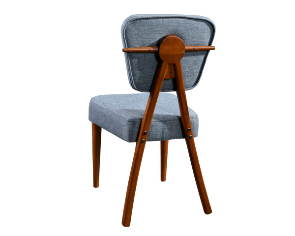 Avokado - Tia Füme Ahşap Modern Sandalye