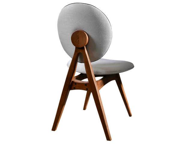 Avokado - Touch İskandinav Krem Ahşap Modern Sandalye
